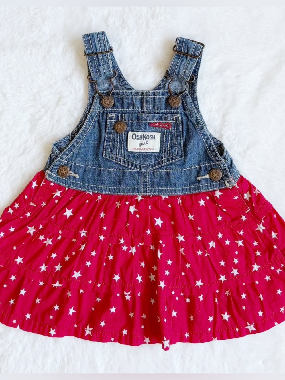 Oshkosh Baby Girls Denim Dress